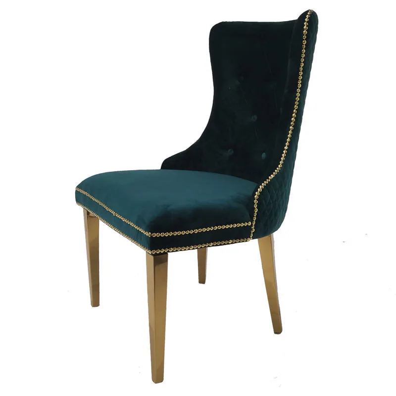 JP Modern Nordic Dining Chair Velvet Restaurant