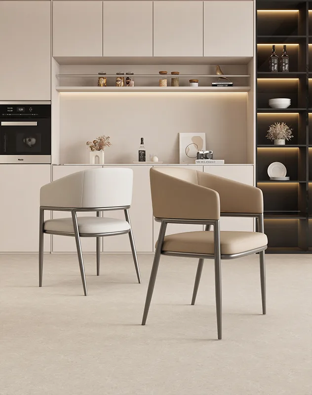 JP Modern PU Leather Hotel Restaurant Chair photo 2