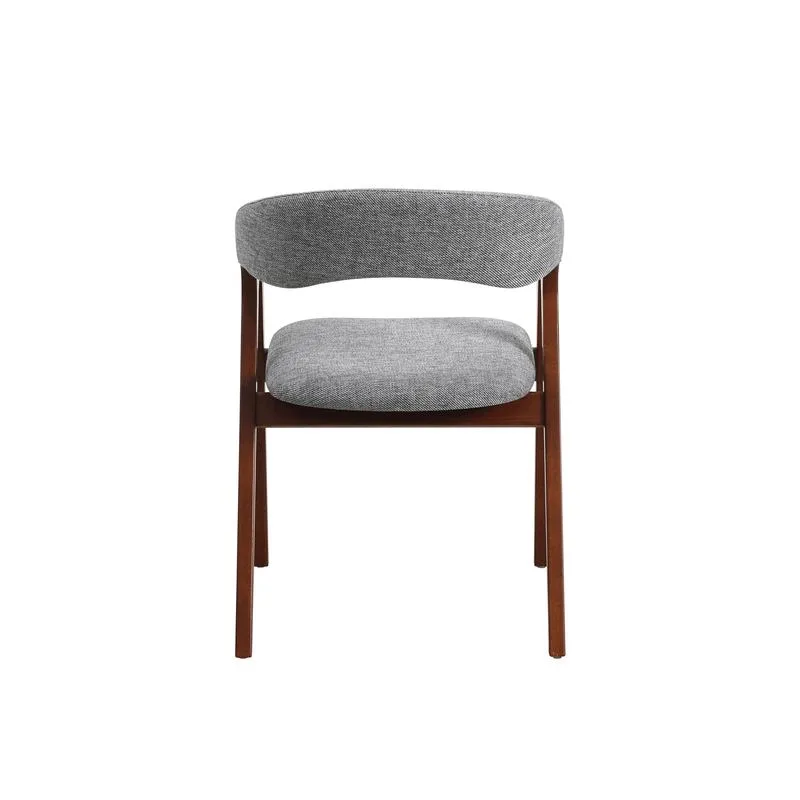 JP Wholesale Fabric/leather Upholstery Armrest Wooden Chair photo 2
