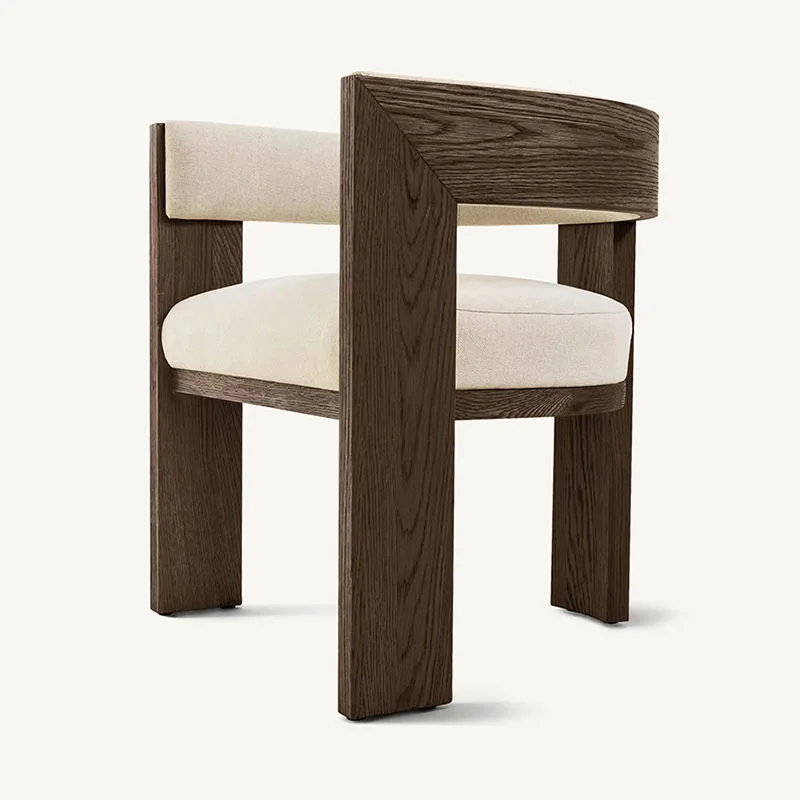 JP 2025 Rustic Barrel Back Fabric Upholstered photo 3