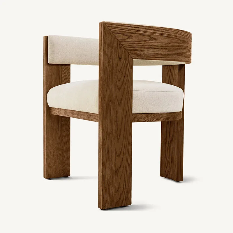 JP 2025 Rustic Barrel Back Fabric Upholstered