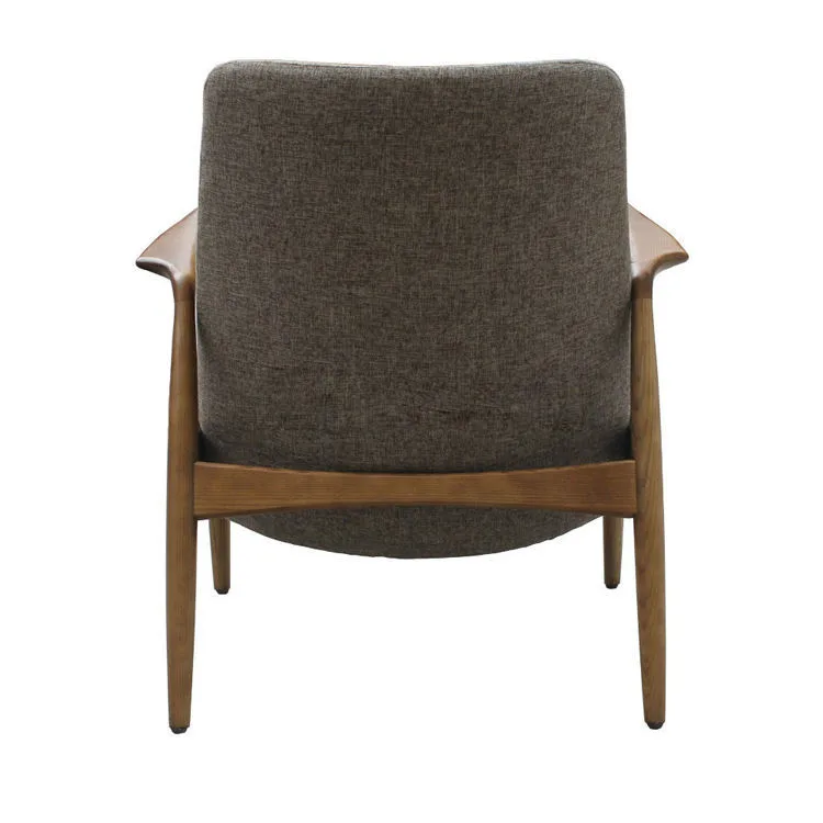 JP Armrest Wood Design Dining Chair With photo 2