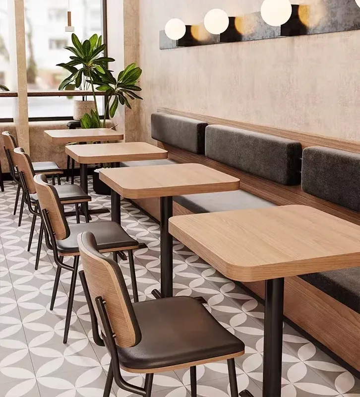 JP Custom Oak Coffee Shop Furniture Commercial