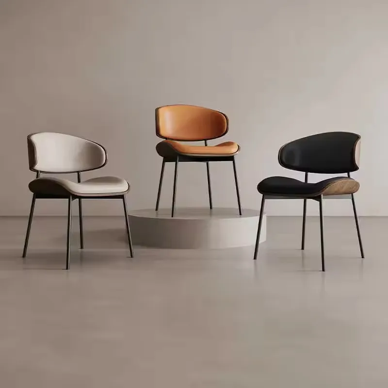 JP Dining Chair Metal Luxury Wood Dining photo 2