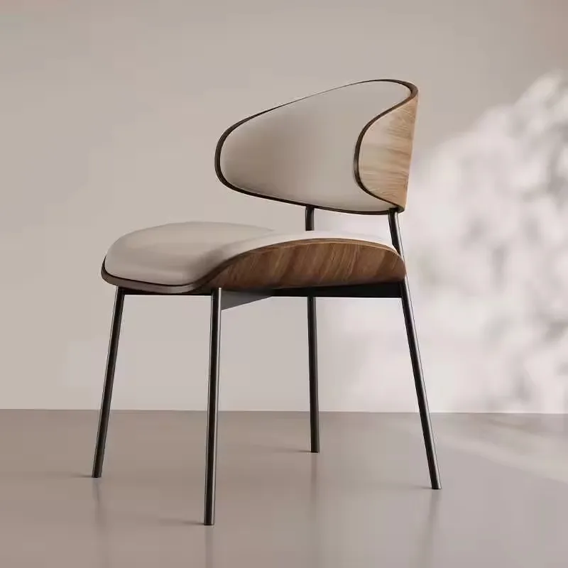 JP Dining Chair Metal Luxury Wood Dining