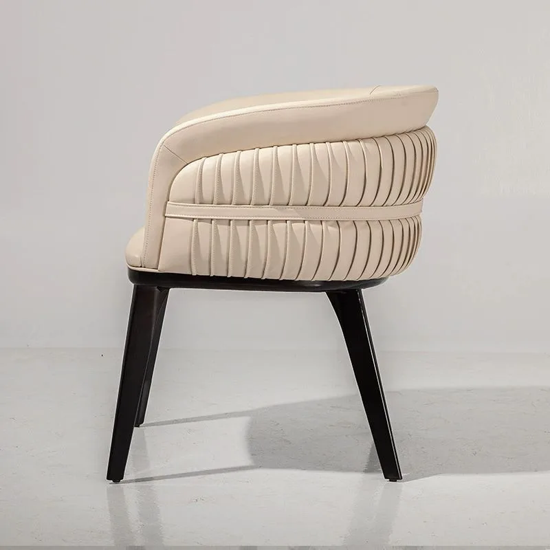 JP Elegant Hotel Dining Chairs with Black photo 2