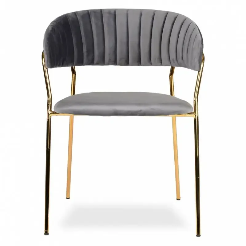 JP Foshan Factory Wholesale Golden Dining Chair