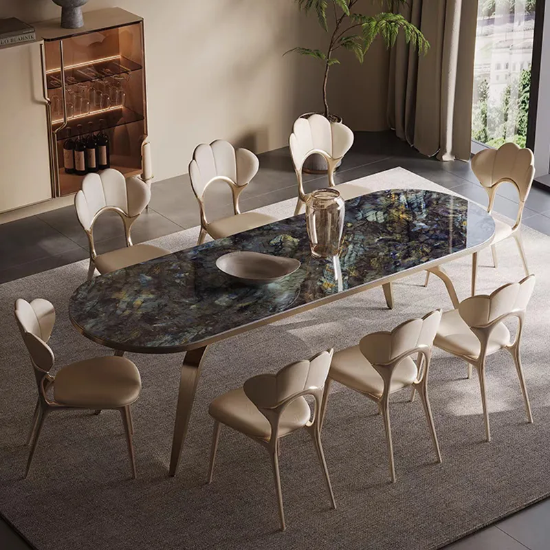 JP Furniture Dining Chair Wholesale Design Nordic Velvet Modern photo 2
