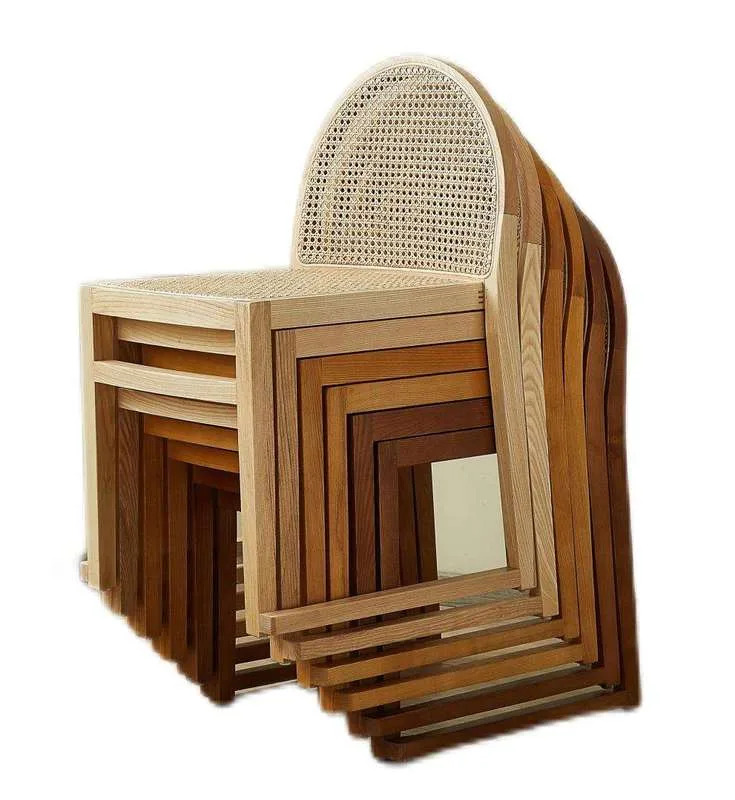 JP Furniture Nordic Dining Stool Rattan Weave photo 3