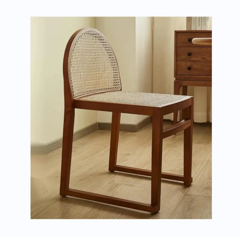 JP Furniture Nordic Dining Stool Rattan Weave