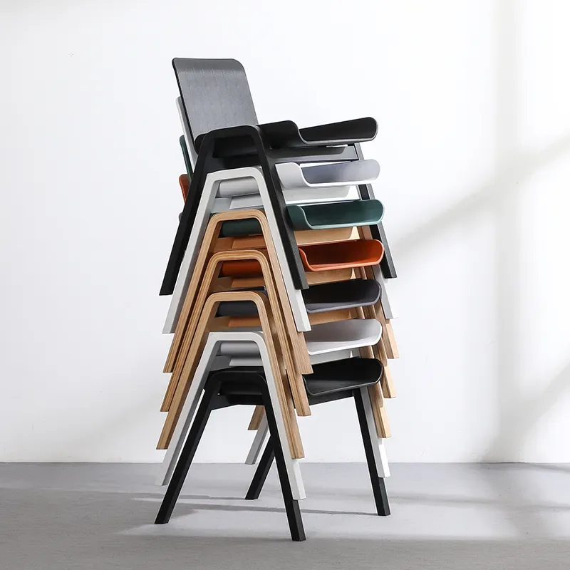 JP Furniture Nordic PVC Plastic Dinner Chairs