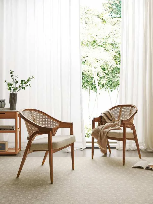 JP Hall Kitchen Rattan Chairs Modern Villa photo 3