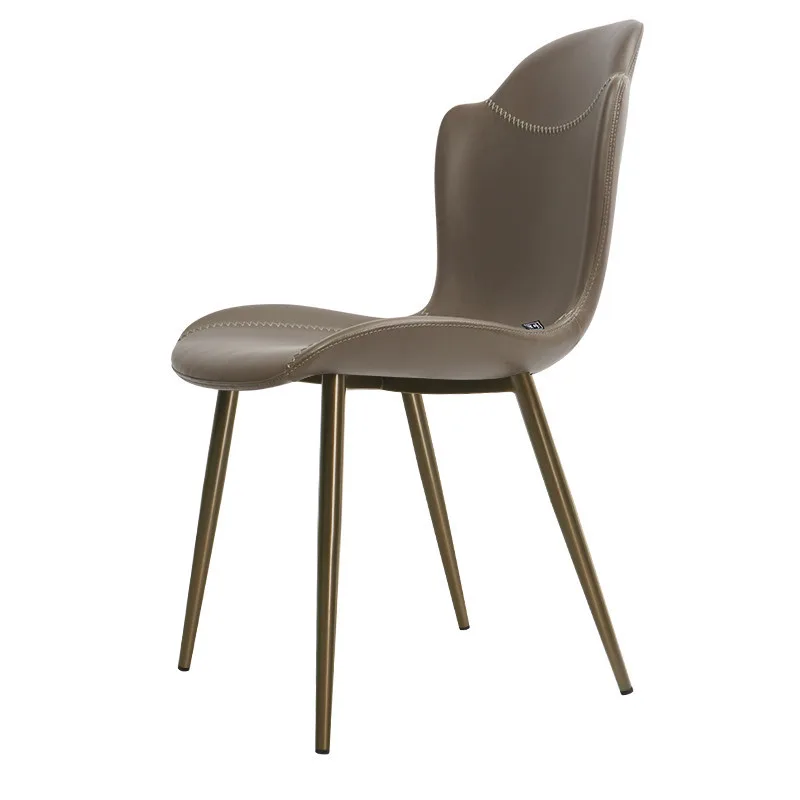 JP High Back Hotel Restaurant Designer Metal Italian Saddle photo 2