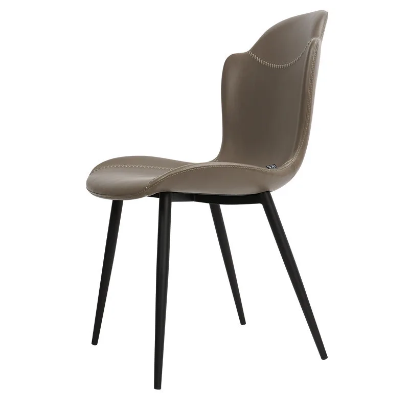 JP High Back Hotel Restaurant Designer Metal Italian Saddle photo 3