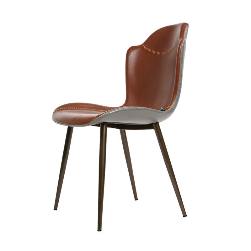 JP High Back Hotel Restaurant Designer Metal Italian Saddle