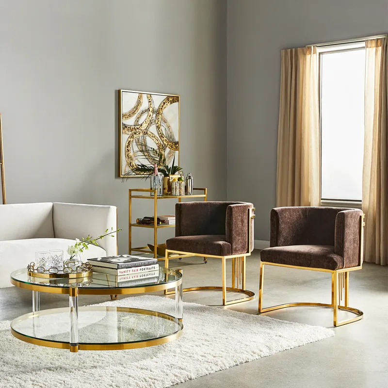 JP High Quality Luxury Dining Chair Gold photo 2
