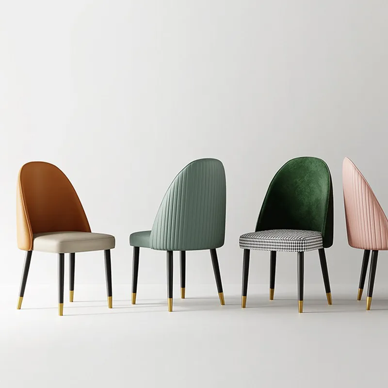 JP High Quality Modern Luxury Leather Dining photo 2