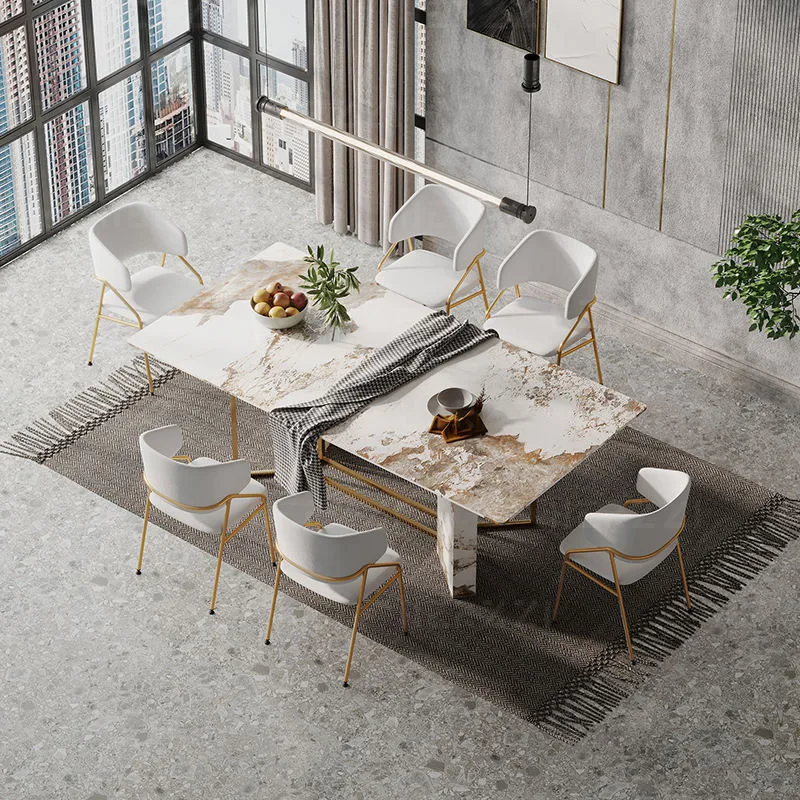 JP Home Restaurant Light Luxury Gold Dining photo 3