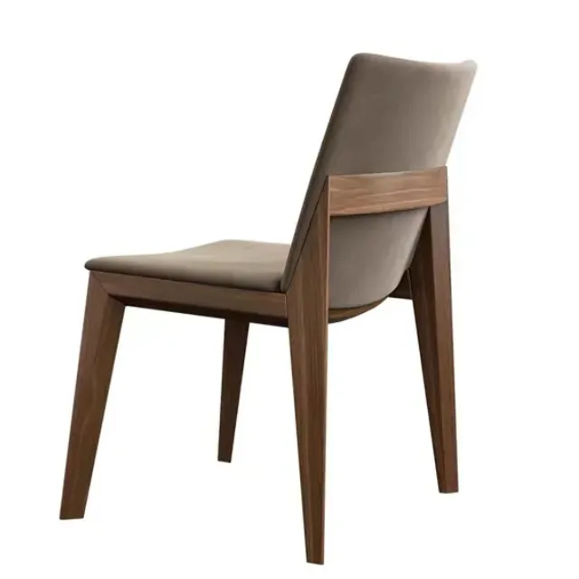 JP Hot Luxury Ash Wood Leather Dining photo 2