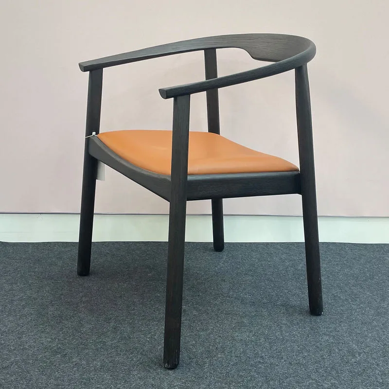 JP Hotel Furniture Black Walnut Wood Chair photo 2