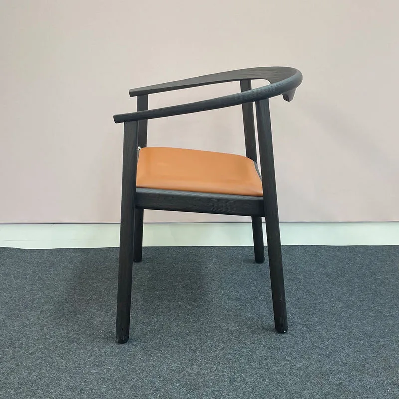 JP Hotel Furniture Black Walnut Wood Chair photo 3