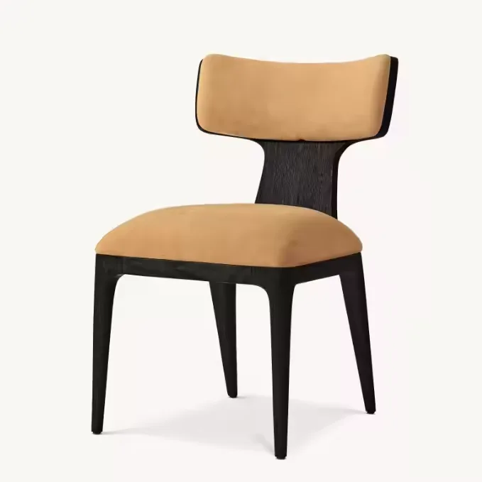 JP Hotel Modern Fabric Dining Solid Wood photo 2