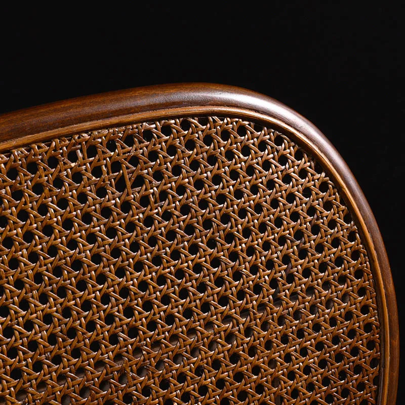 JP Indoor Japan Style Vintage Rattan Chair photo 3