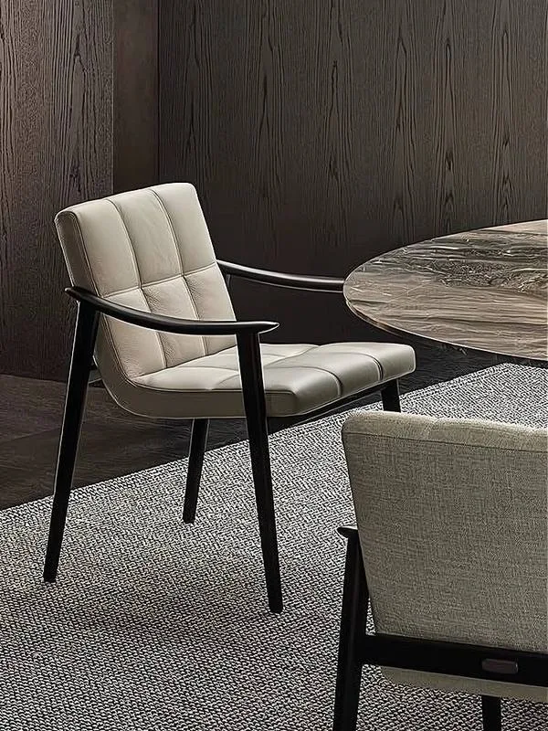 JP Italian Modern Nordic Dining Chairs Solid photo 3