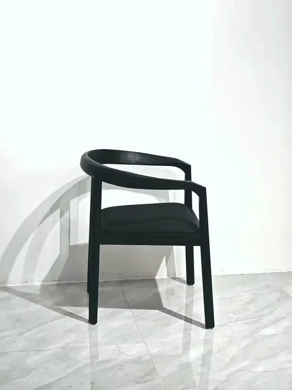 JP Italian Solid Wood Dining Chair Modern photo 2