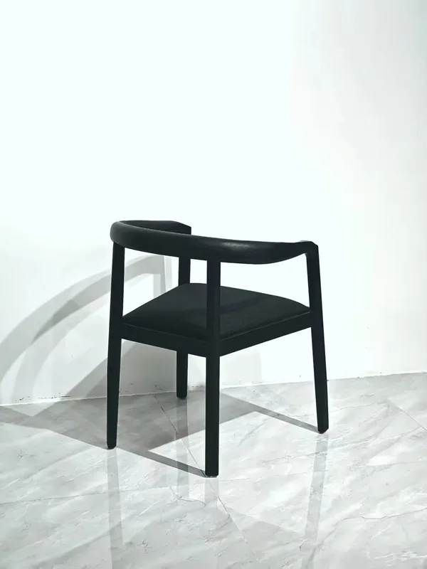 JP Italian Solid Wood Dining Chair Modern photo 3