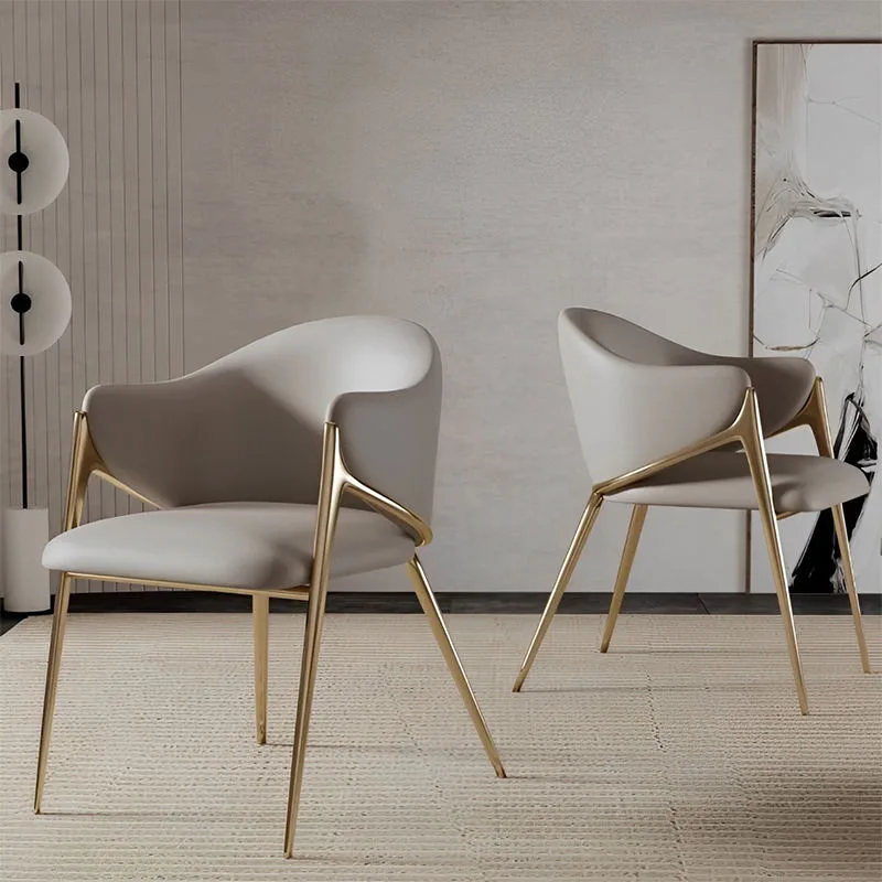 JP Luxury 304 Stainless Steel Dining Chairs photo 3