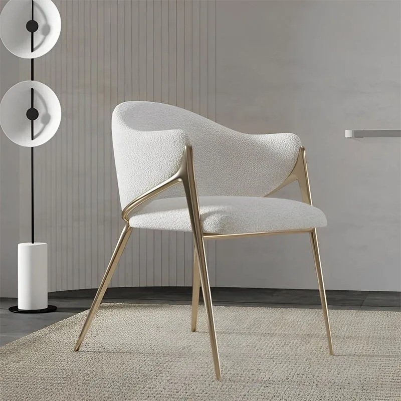 JP Luxury 304 Stainless Steel Dining Chairs