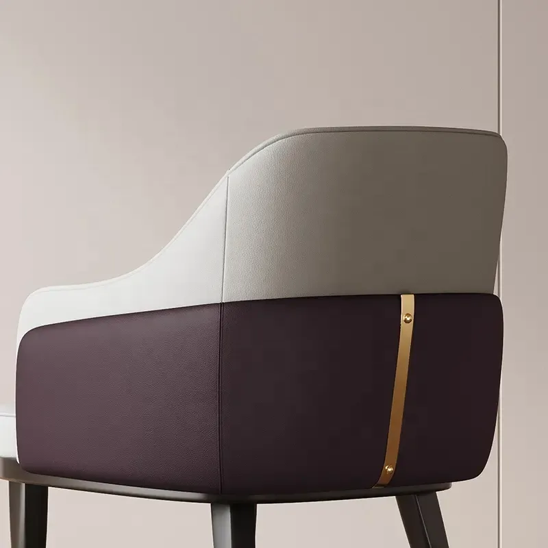JP Luxury Leather Dining Chairs High-Quality Velvet & photo 3