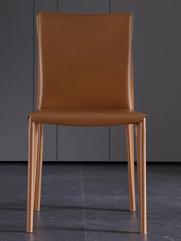 JP Luxury Orange Dining Chair with Saddle photo 3