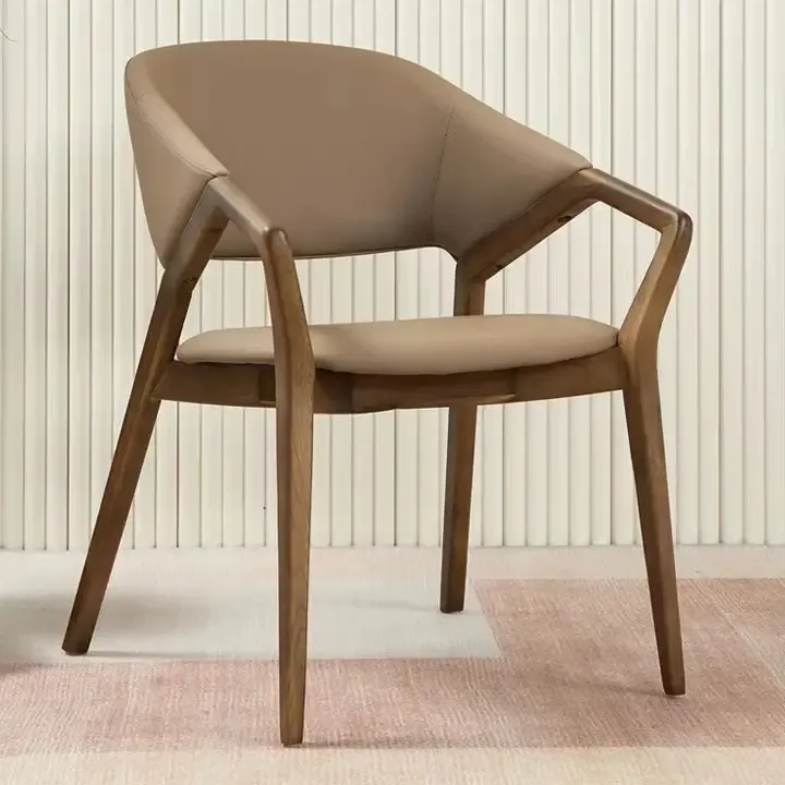 JP Luxury Wholesale Contemporary Leather Dinning Solid