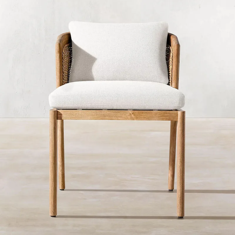 JP Minimalist Dining Room Chairs Woven Rope