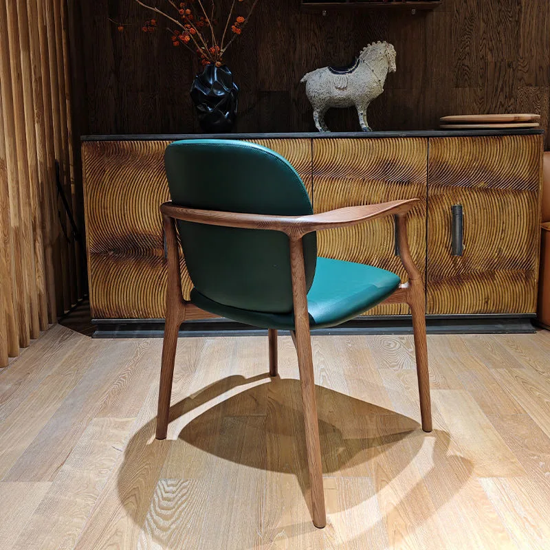 JP Minimalist Nordic Style Dining Chair Turquoise photo 3