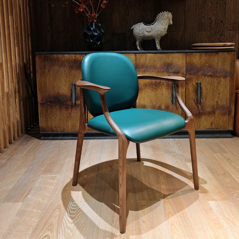 JP Minimalist Nordic Style Dining Chair Turquoise