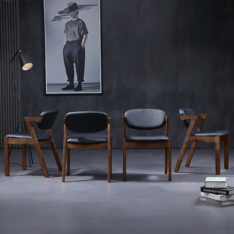 JP Modern Ash Solid Wood Cafe Chair photo 3