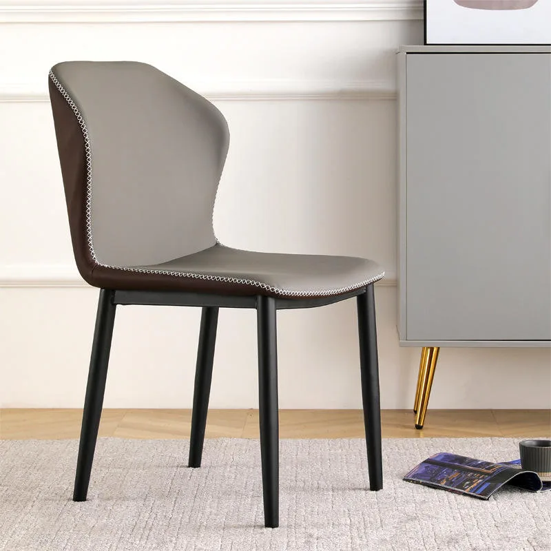JP Modern Cafe Dining Chair Light Grey