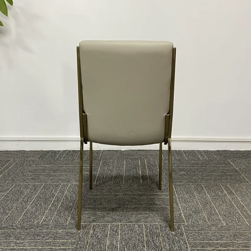 JP Modern Design Leather Stainless Steel Metal photo 2