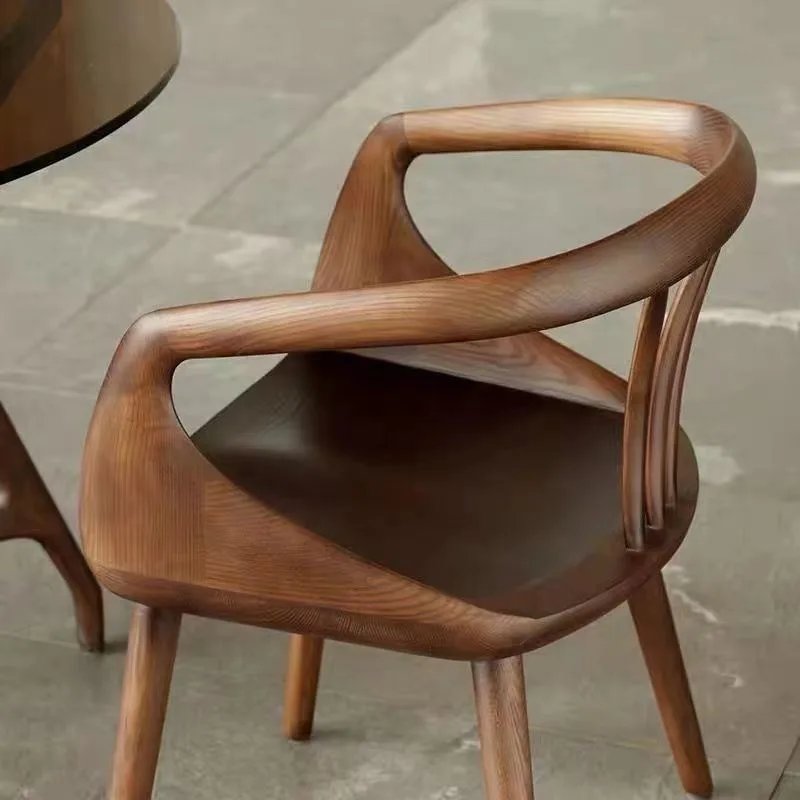 JP Modern Dining Chair Italian Minimalist Solid photo 3