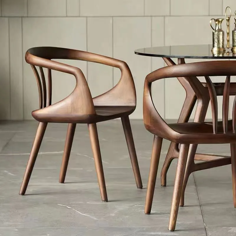 JP Modern Dining Chair Italian Minimalist Solid