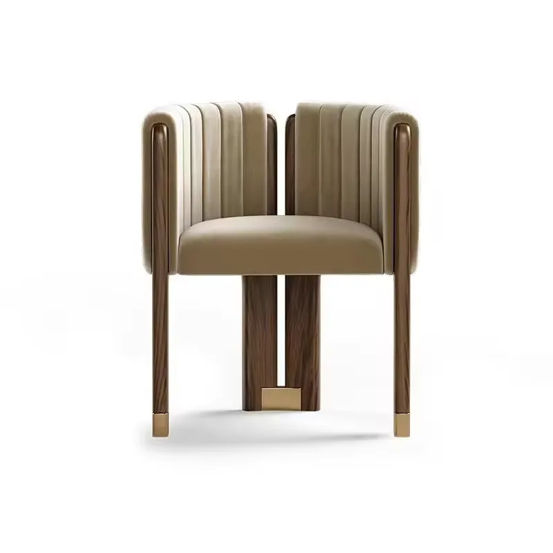 JP Modern Dining Chair Upholstery Minimalist Solid photo 3