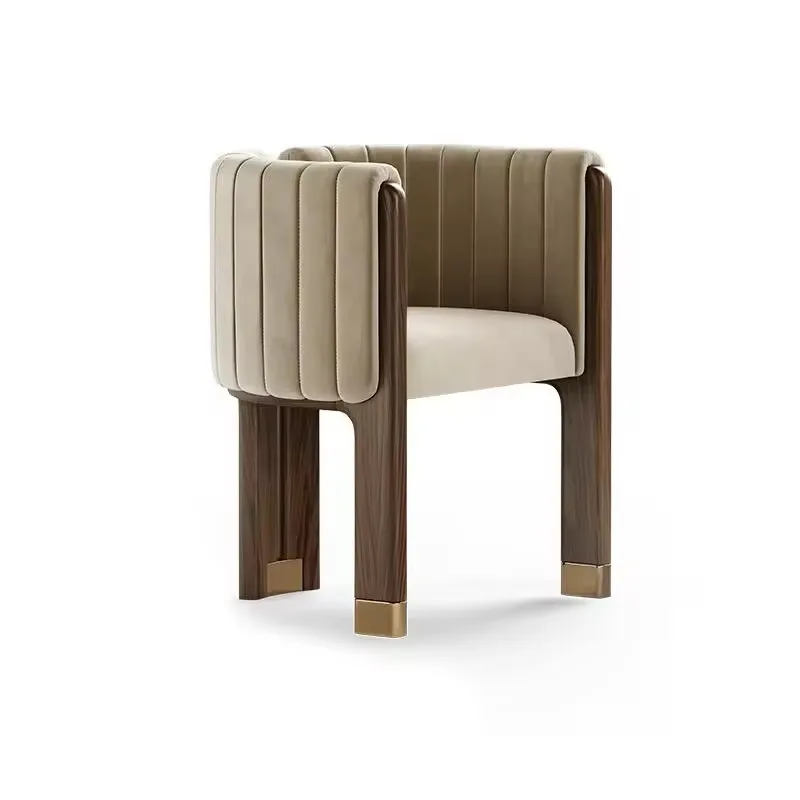 JP Modern Dining Chair Upholstery Minimalist Solid
