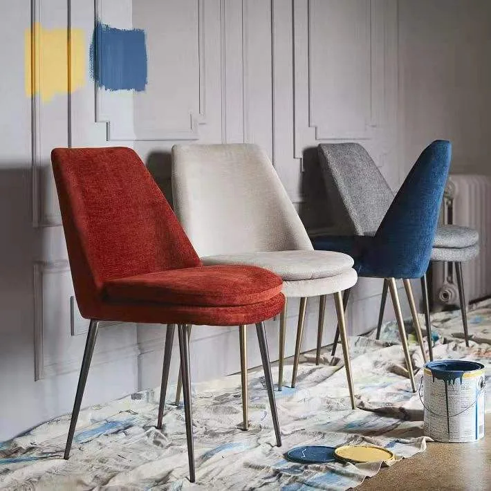 JP Modern Dining Room Furniture Velvet Fabric photo 2