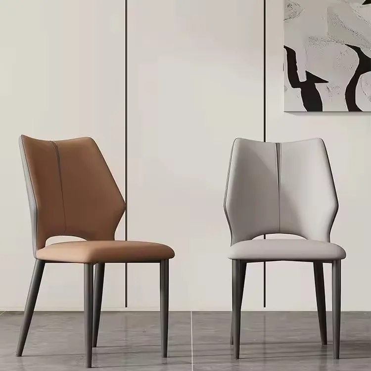 JP Modern Fabric Dining Chair Comfortable Home