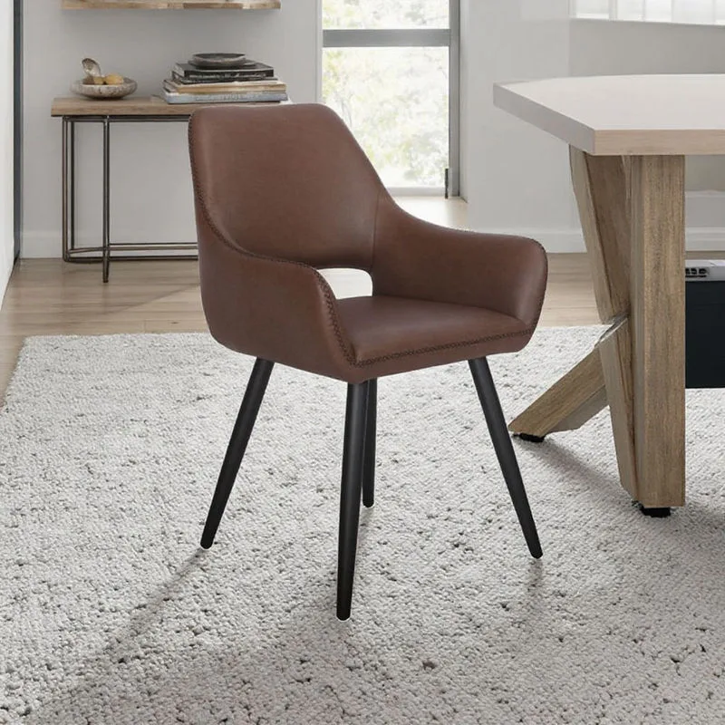 JP Modern Italian-Style Dining Chair Light Luxury