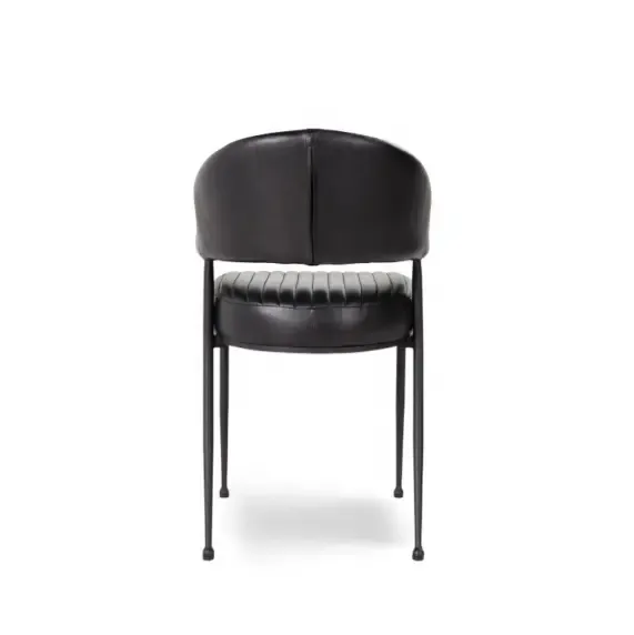 JP Modern Leather Dining Chair Leisure Home photo 3