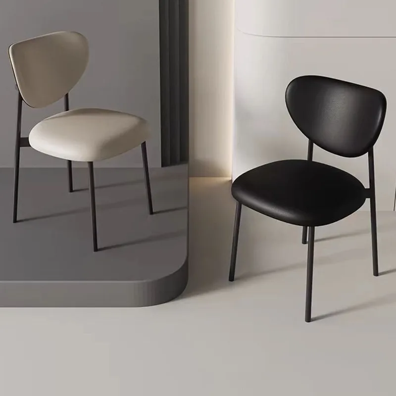 JP Modern Luxury Upholstered Fabric Dining Room Chair Powder photo 2
